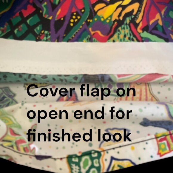 Vintage J. Kee Sheridan Pillowcases Vibrant Abstract Sea Life Patterns Beachy - Picture 5 of 8